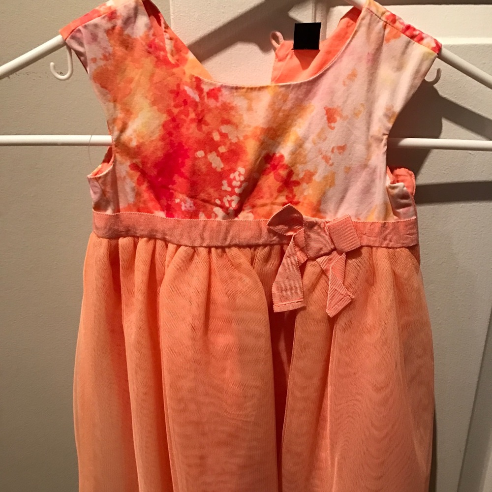GAP 18-24 dress LIKE NEW! ORANGE AND TULLE