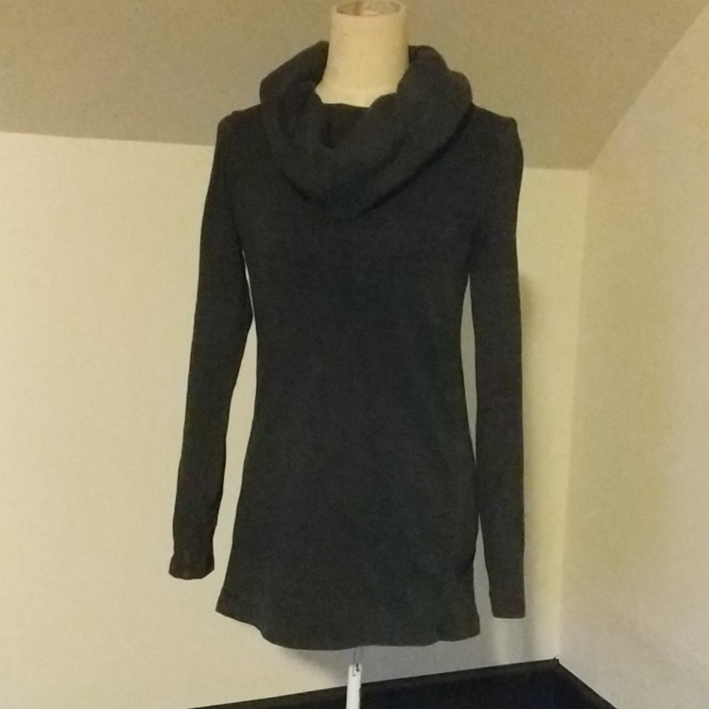 Converse grey cowl neck sweater - M