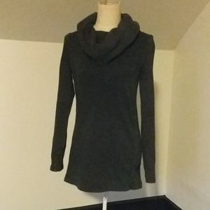 Converse grey cowl neck sweater - M