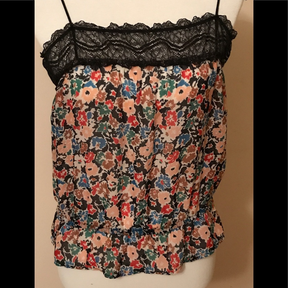 Anthropologie only hearts sheer tank