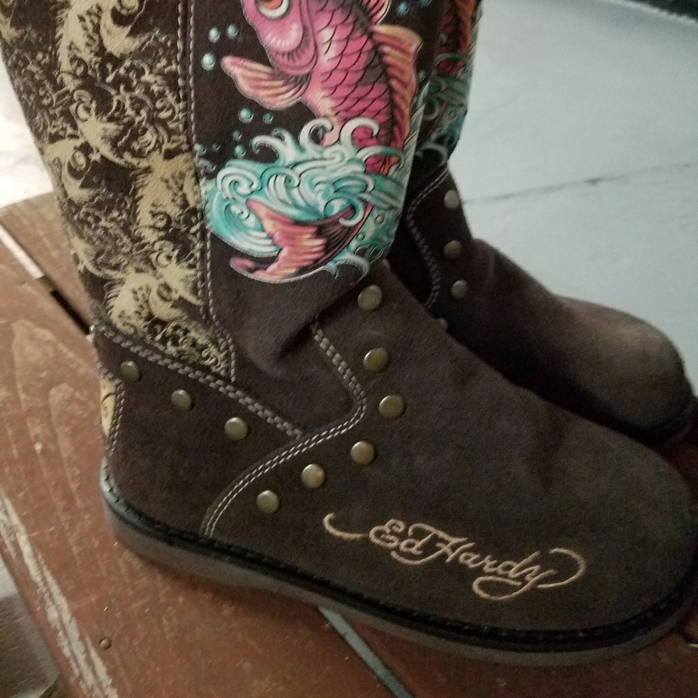 Ed Hardy boots