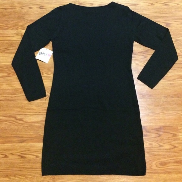 NWT! Black Sweater Dress - Picture 2 of 3
