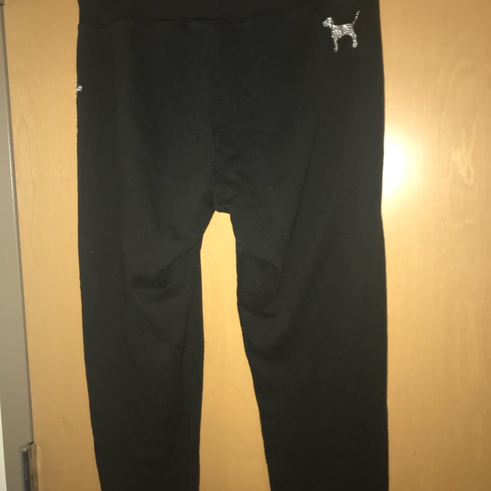 Pink jogging pants