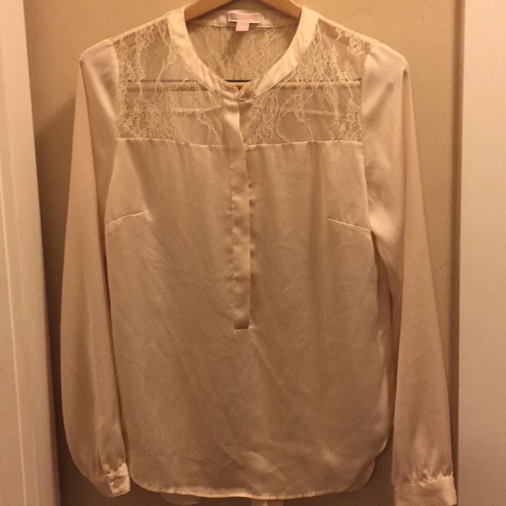 Chelsea 28 Silk Blouse Beige women’s Small S