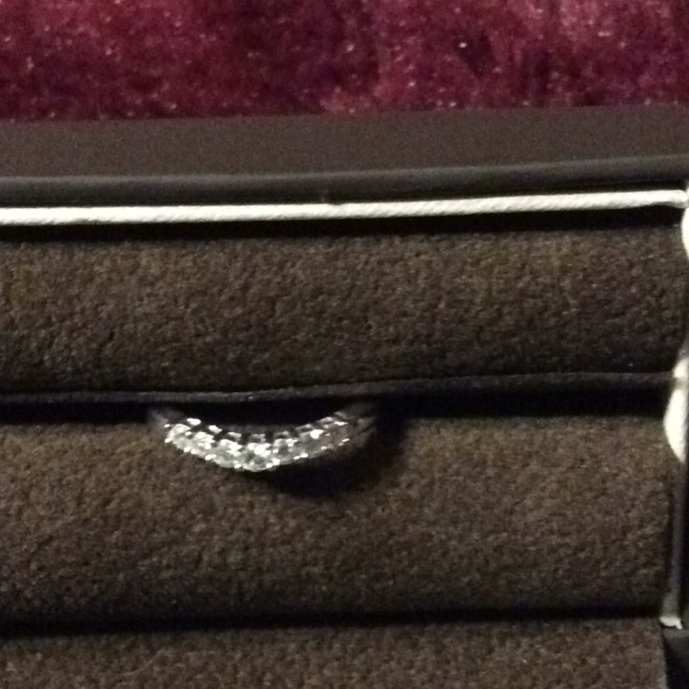 Diamond wedding ring.  size 5 3/4.