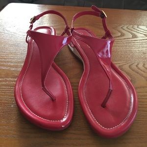 Cole Haan Air Bria Thong Sandal, Tango Red
