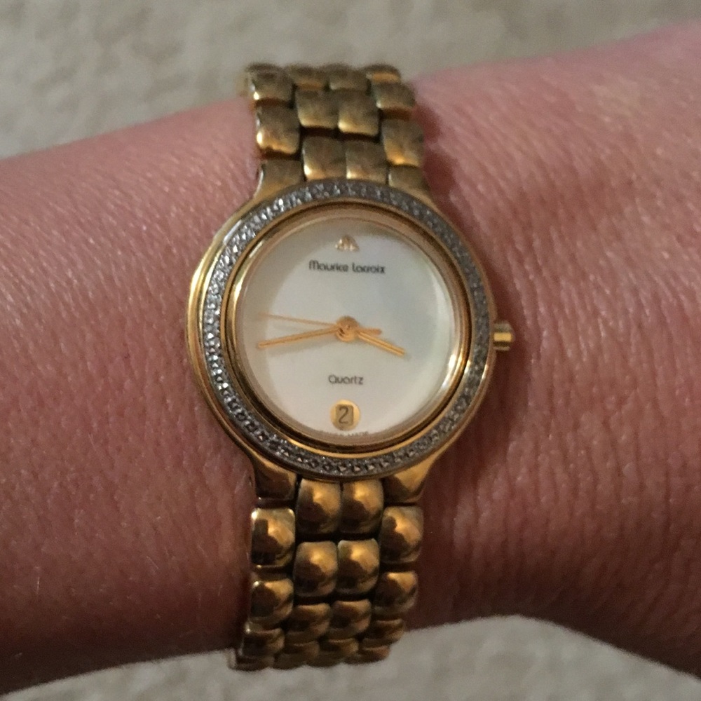 Maurice LaCroix Gold watch
