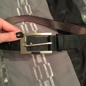 Black Michael kors belt