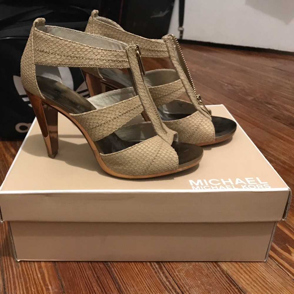 Michael Kors Nude Heels