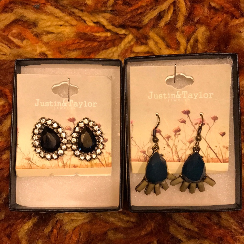 Justin and Taylor earrings