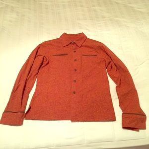 Women’s patagonia wool button up