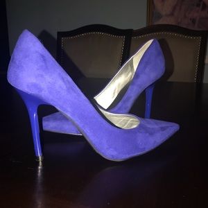 Blue Suede shoes by Guess