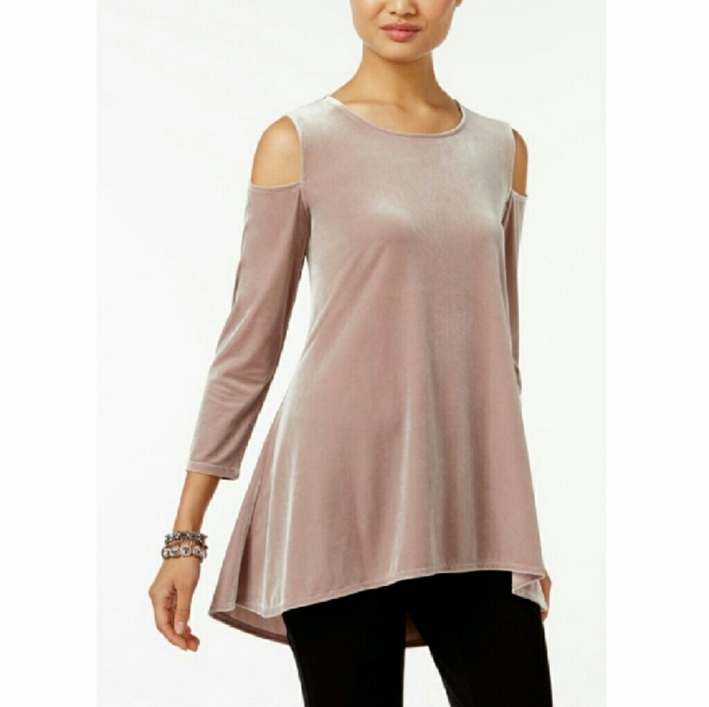 AlfanI Cold Shoulder Tunic