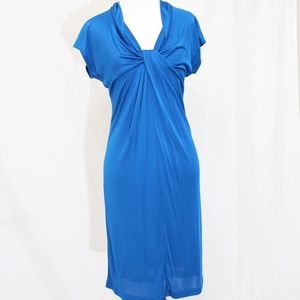 Blue Silk/Viscose Dress