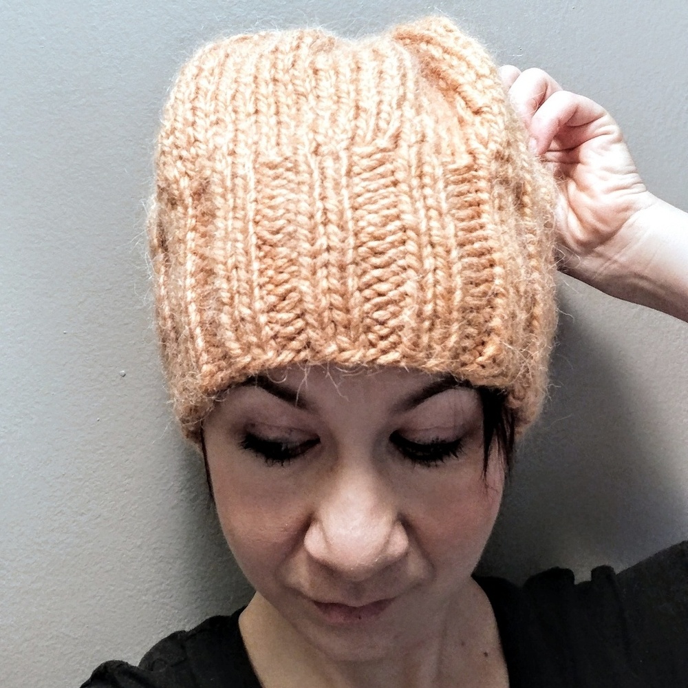 Mustard Yellow Slouchy Hat