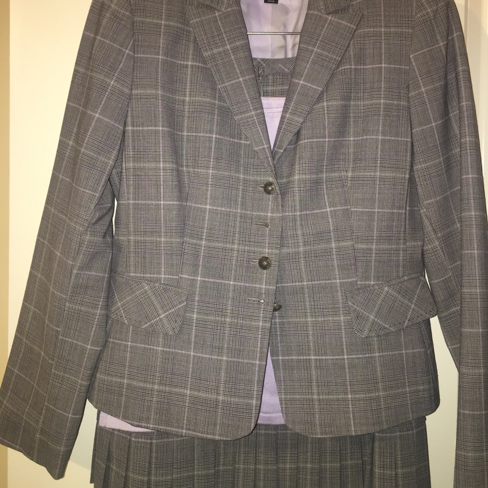 3 piece suit. Gently worn. Gray and Lavender.
