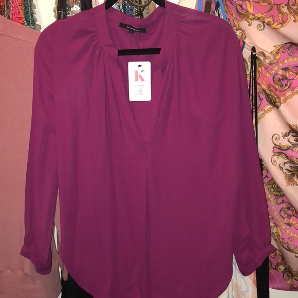 Olivaceous Tops - NWT Olivaceous blouse M fuchsia