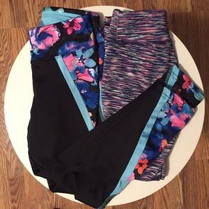 Lot of 2 Justice spandex leggings