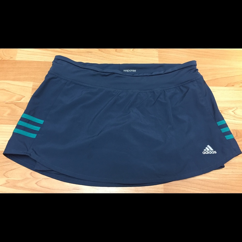 Adidas blue medium sport skirt with shorts