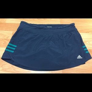 Adidas blue medium sport skirt with shorts