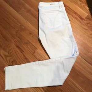 KUT Diana skinny ankle jean white size 8 worn once