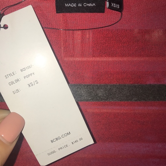 BCBG sheer calf length cardigan - Picture 2 of 2