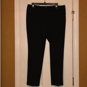 The limited black dress pants, size-10