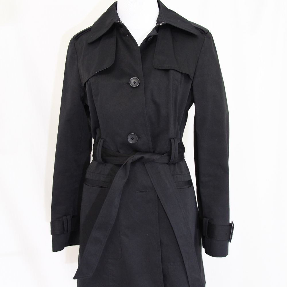 Classic Black Trench