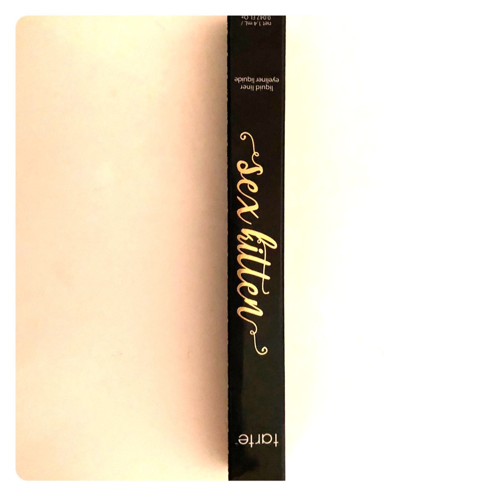 Tarte “Sex Kitten” liquid eyeliner