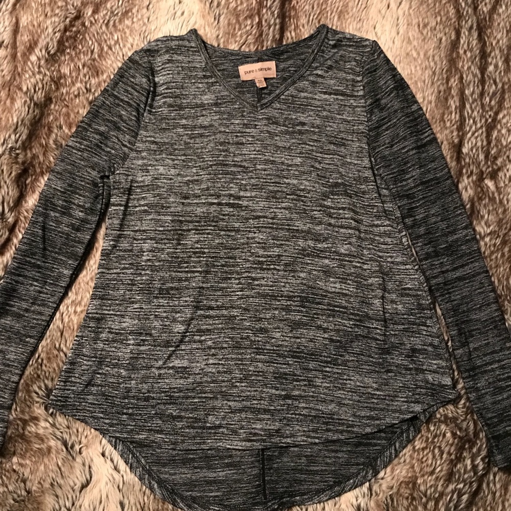 NWOT Pure & Simple long sleeve shirt