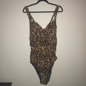 Leopard Print Bathing Suit