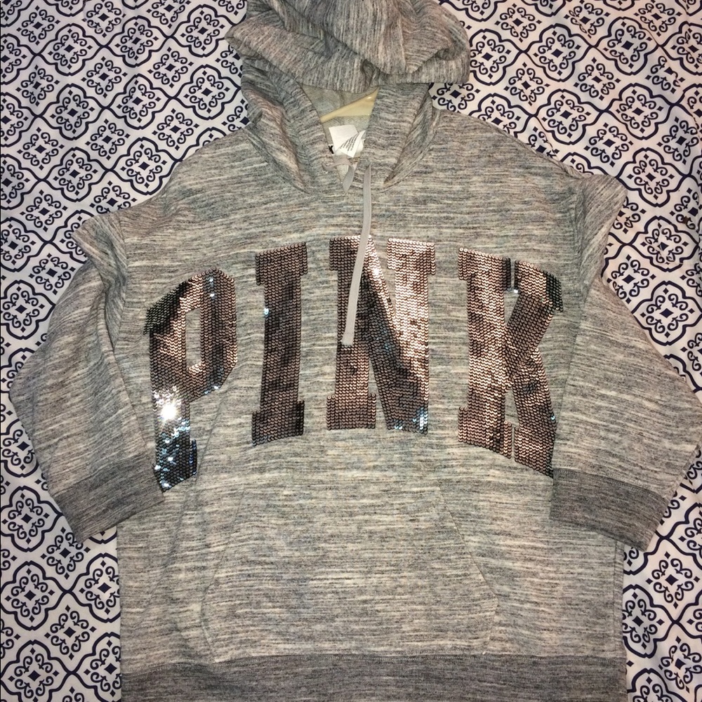 BNWT Vs Pink Hoodie Med