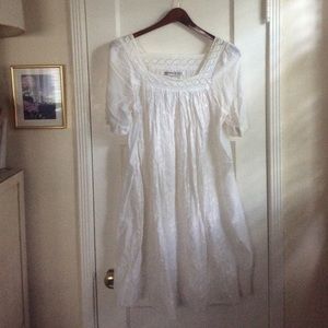 All Saints White Cotton Sundress