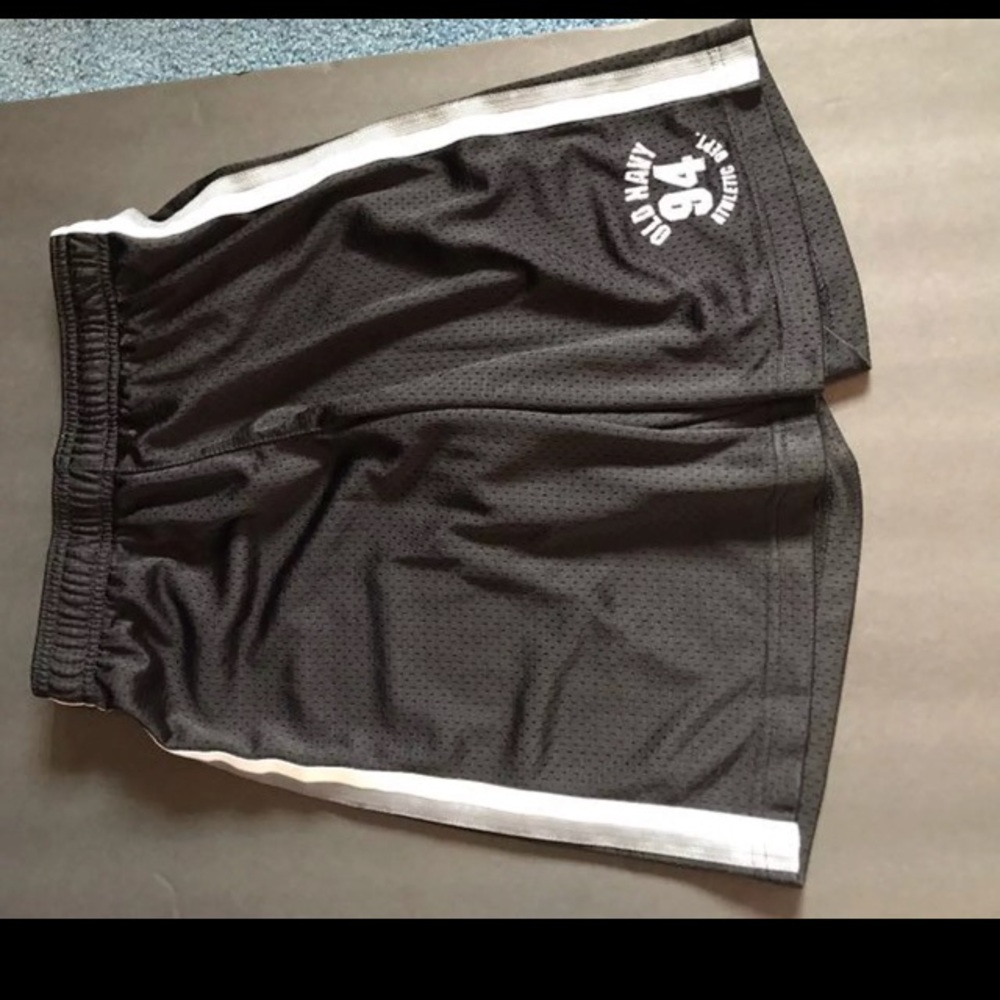 Black basketball shorts