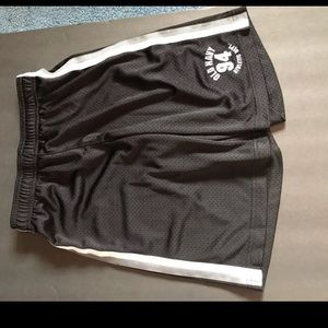 Black basketball shorts