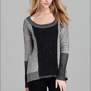 PJK Patterson J. Kincaid Sweater Plaited High Low