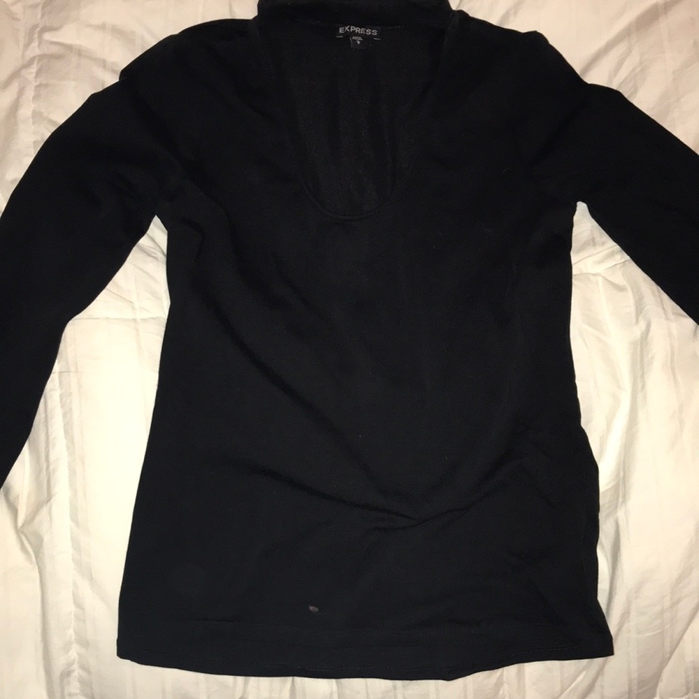 Black express shirt