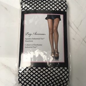 Fishnet stockings!