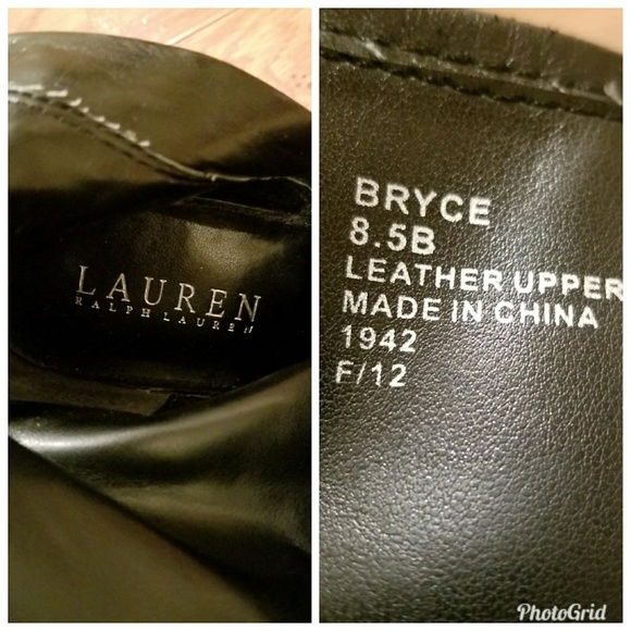 Lauren Ralph Lauren Black Boots (Bryce) Size 8.5B - Picture 7 of 7