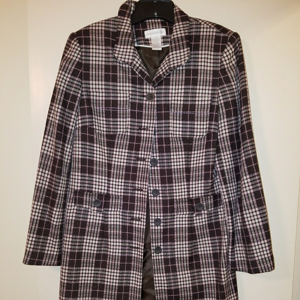 Plaid Coat