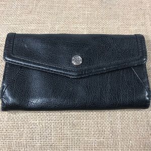 Relic Black Leather Wallet