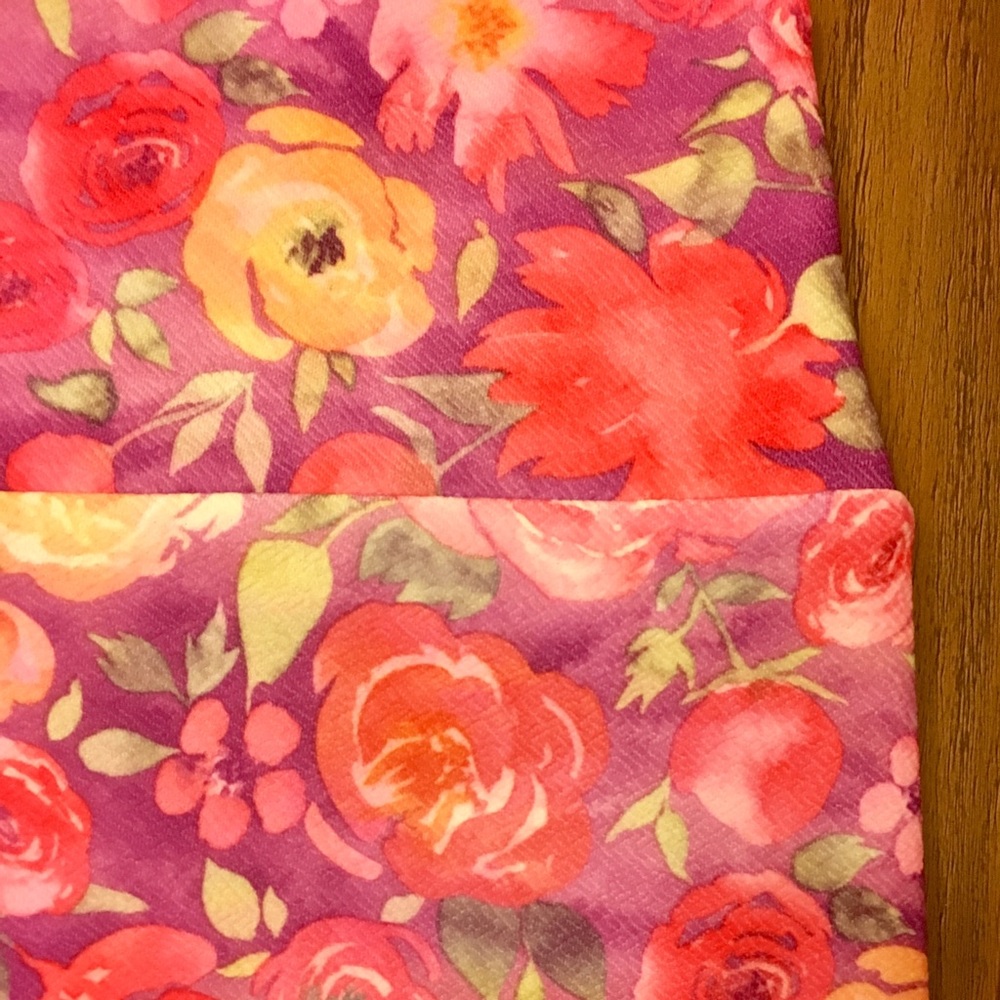 LulaRoe Floral Cassie Skirt