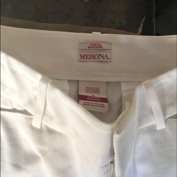 White capris - Picture 2 of 3