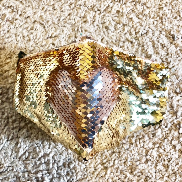 Sequin mask festival rave plur bandana reversible - Picture 2 of 6