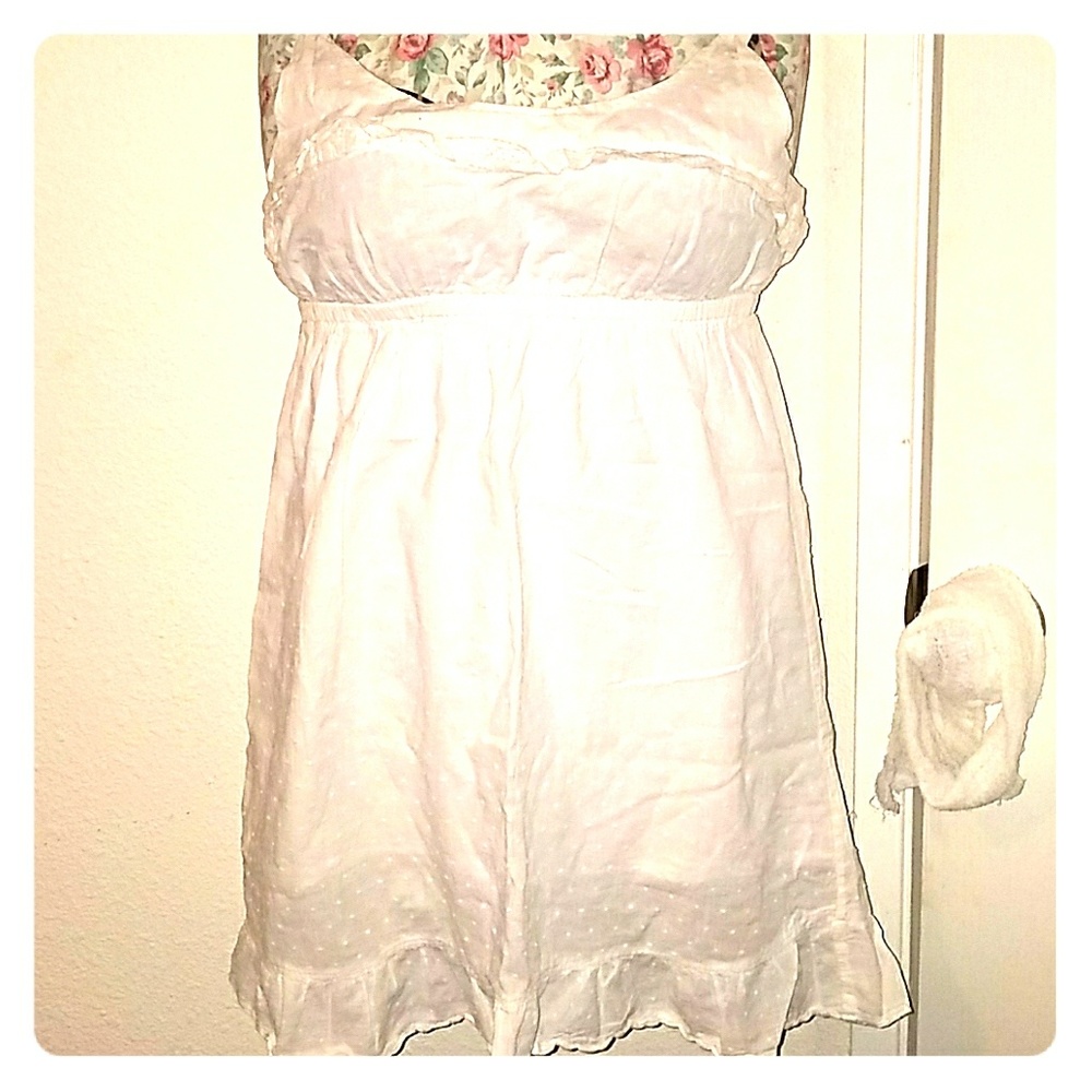 White Cotton Dress