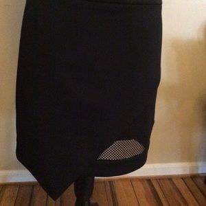 Express brand black pencil skirt size 10.
