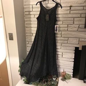 💕✨ SALE 💖💕✨ Fever Hanky Hem Charcoal Dress NWT