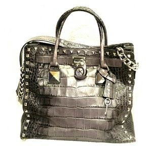 Michael Kors large studded Hamilton