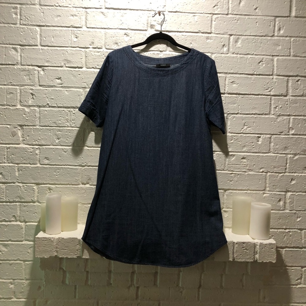 Forever 21 Denim Shift Dress
