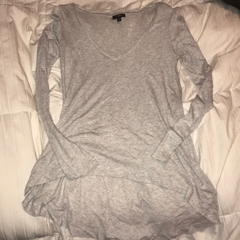 Gray top